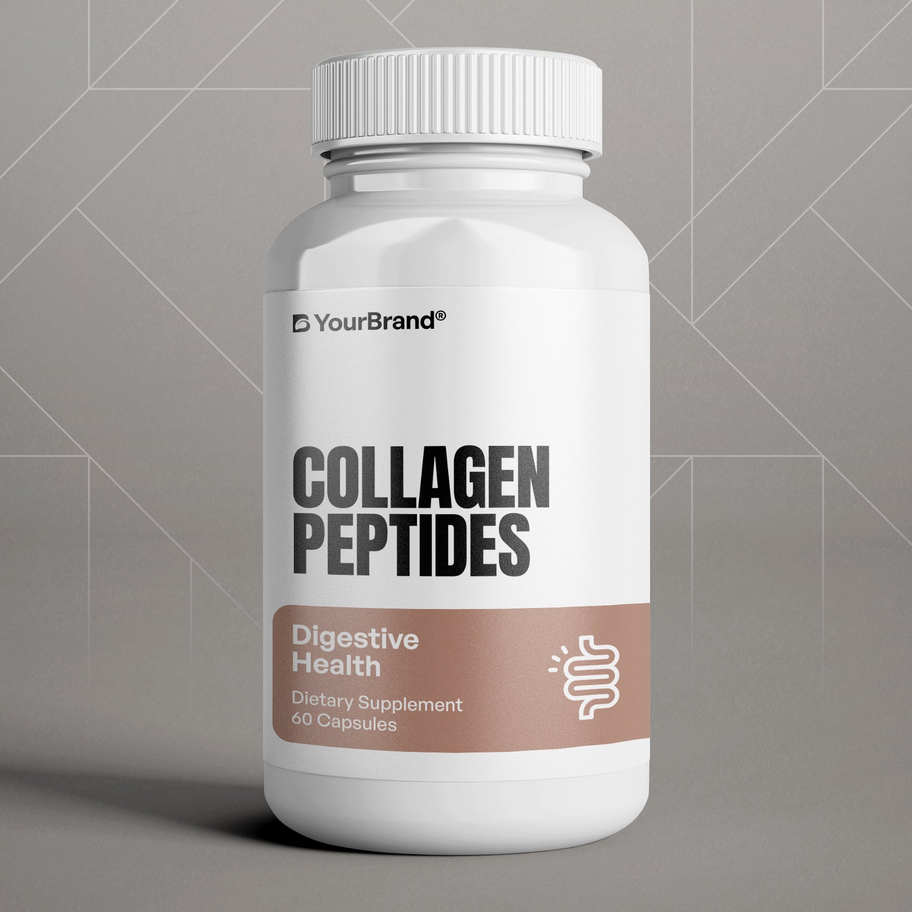 Collagen Peptides supplement to support radiant skin, strong hair, and healthy joints.