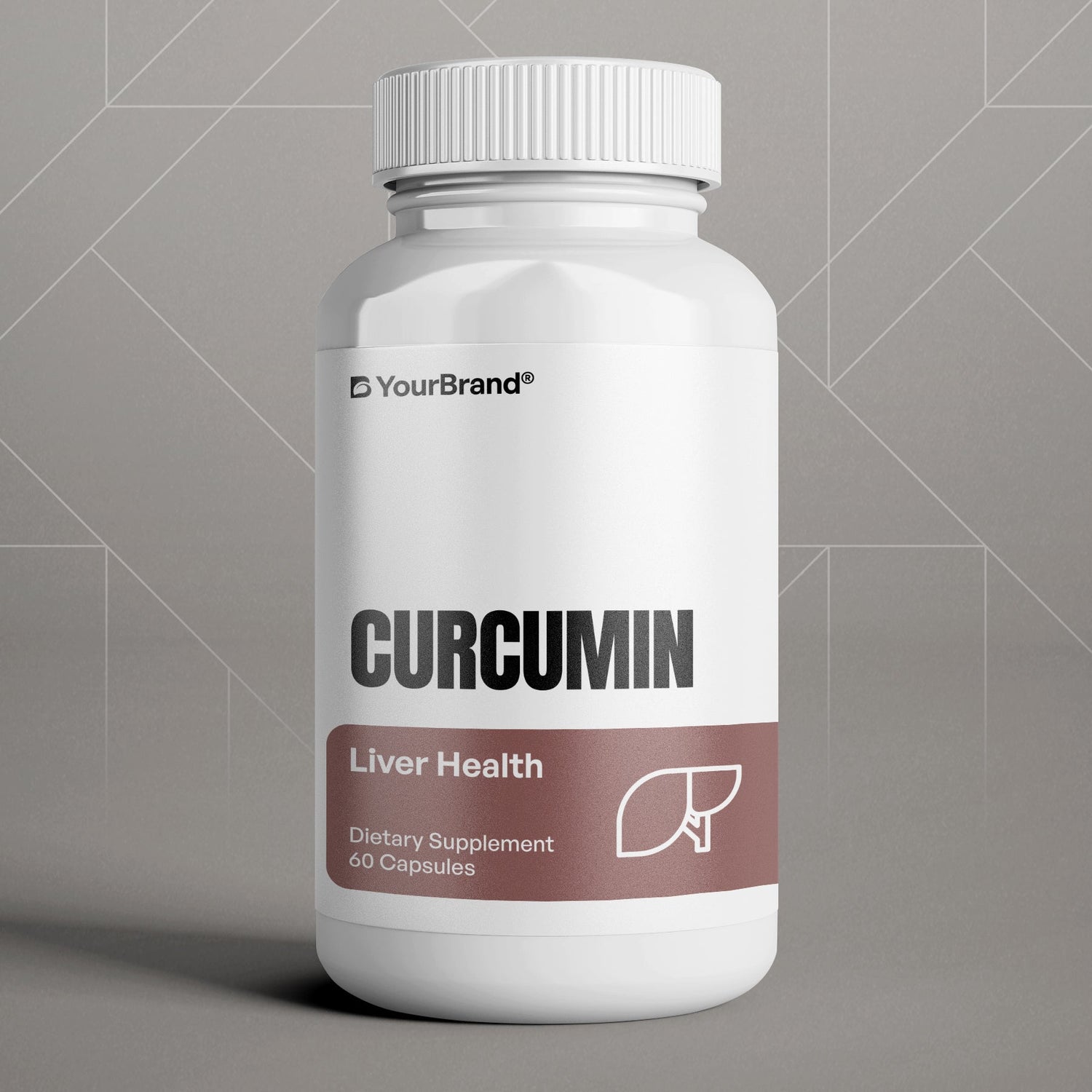 Private Label Curcumin Supplement with black pepper for absorption